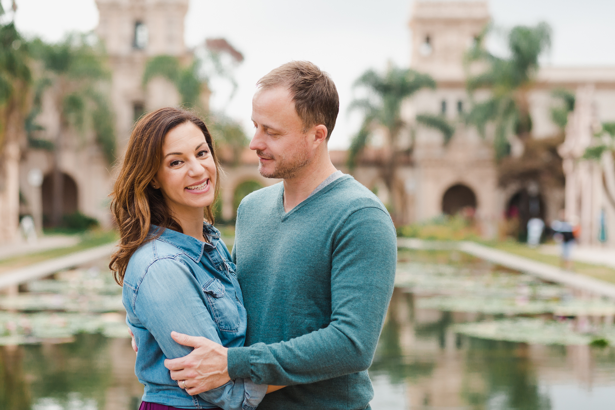 couple photographer san diego balboa park