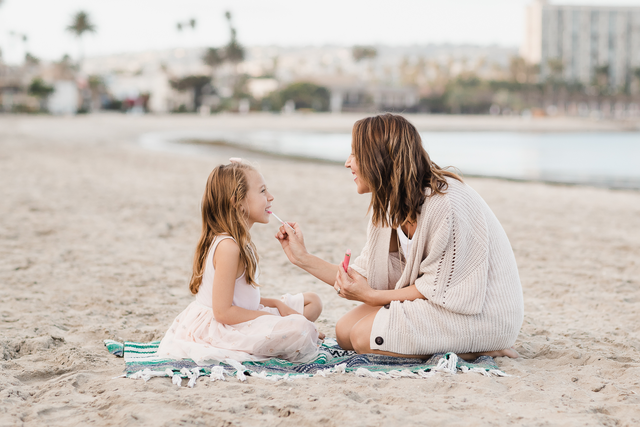 Staycation family photos in San Diego