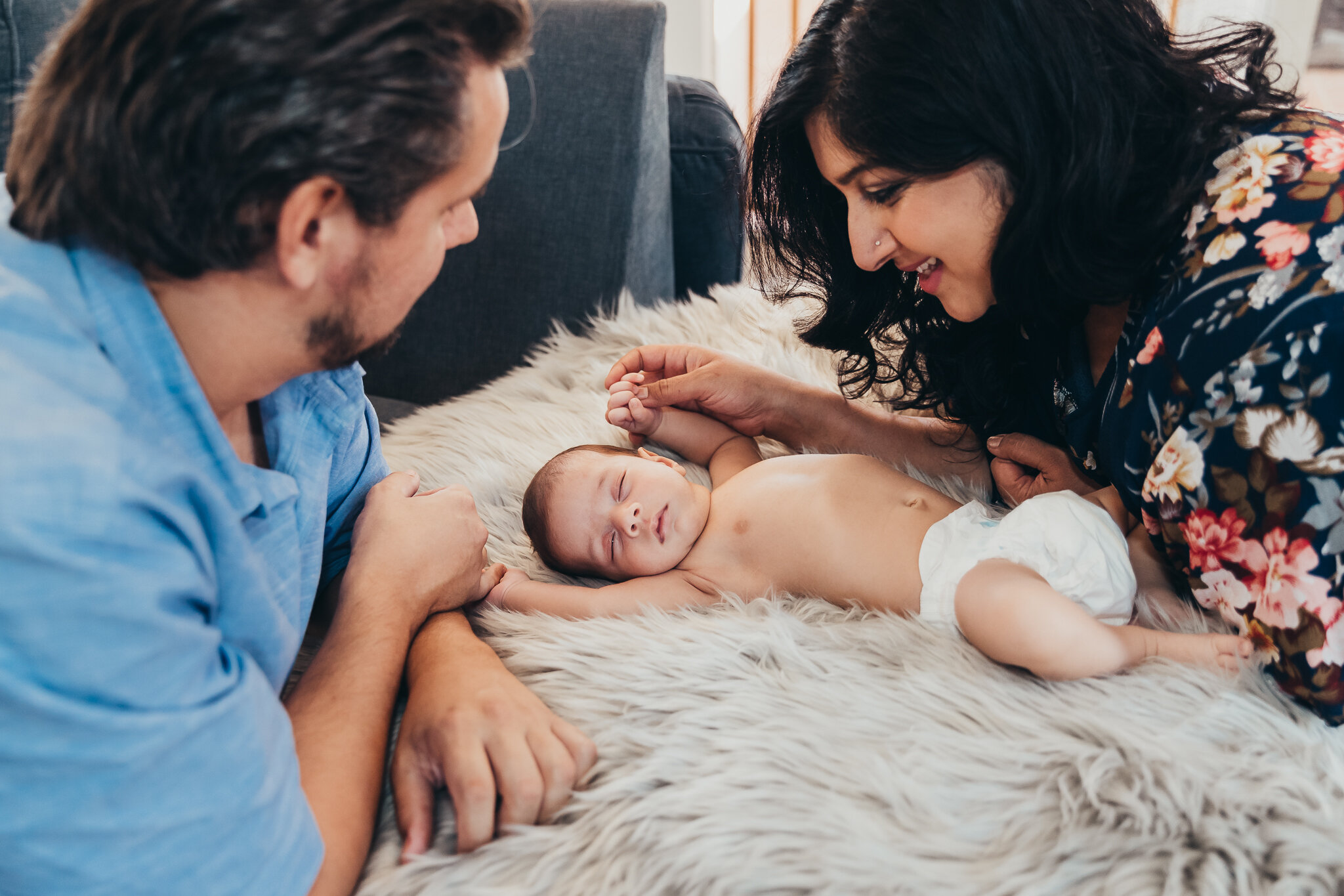 Newborn photographer in San Diego