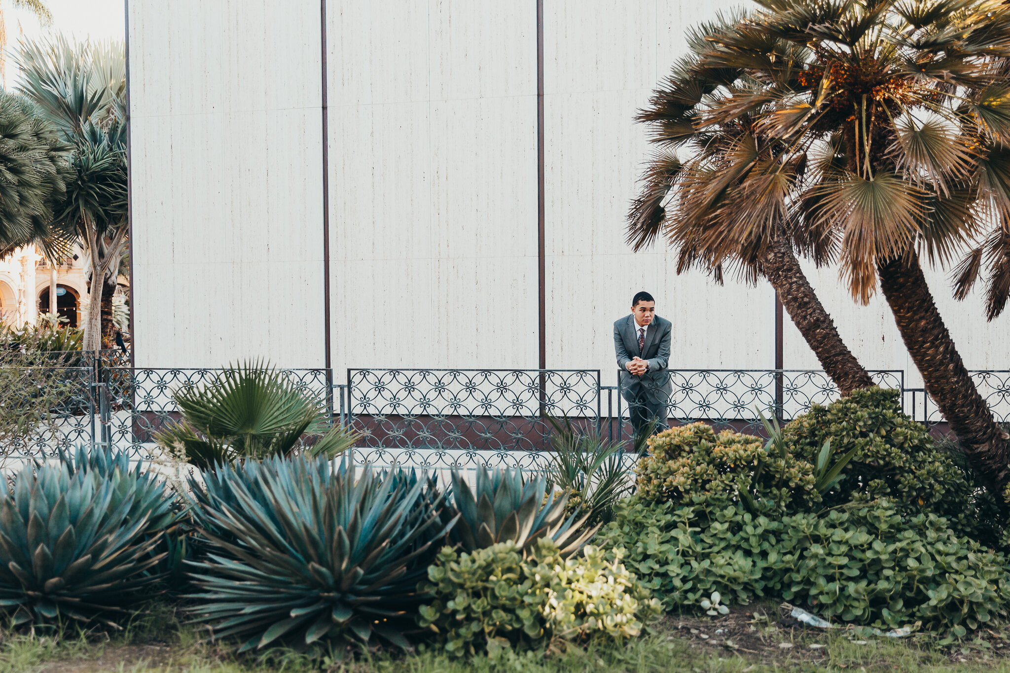 Senior photos in Balboa Park