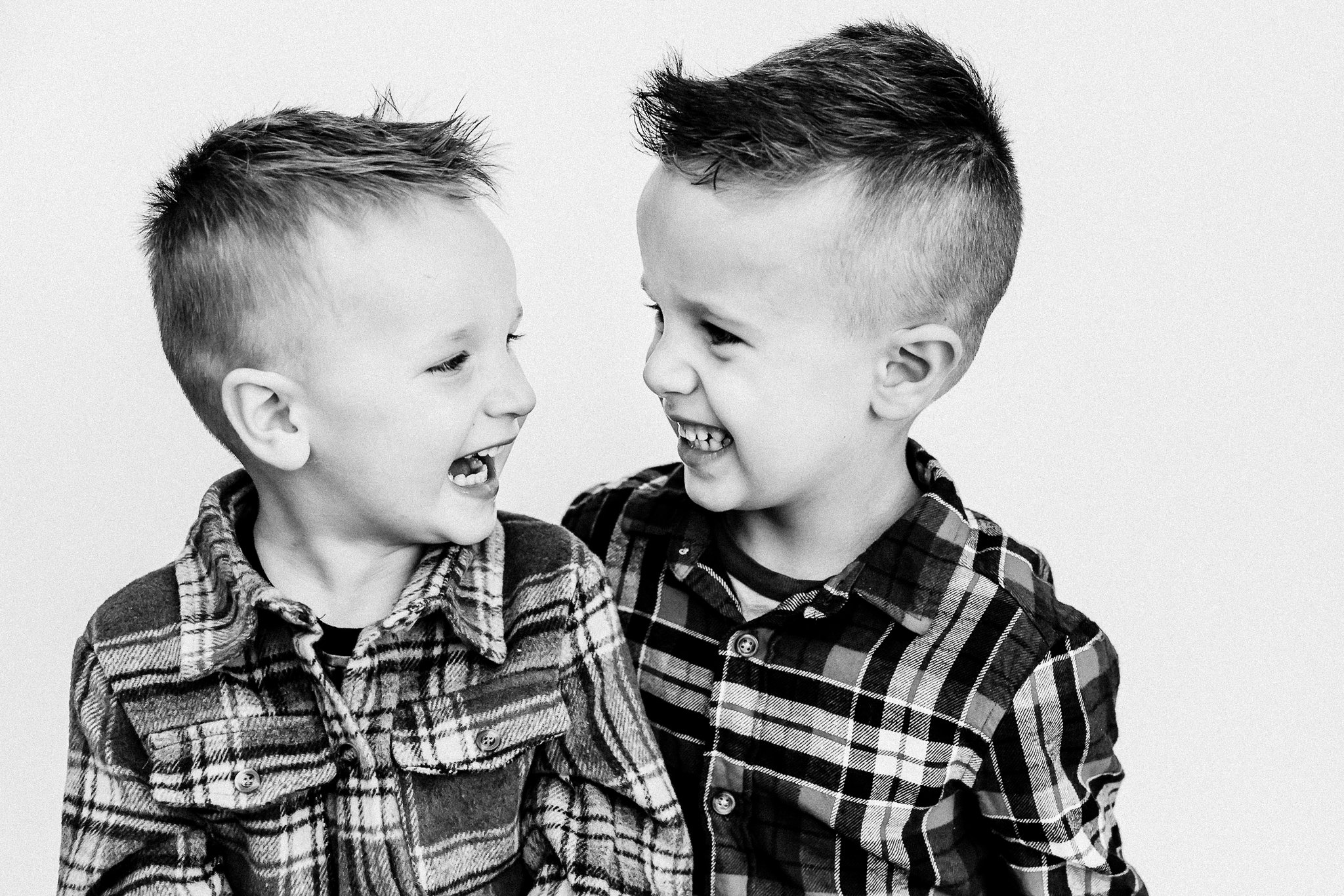 San Diego Kid photographer portrait on white background