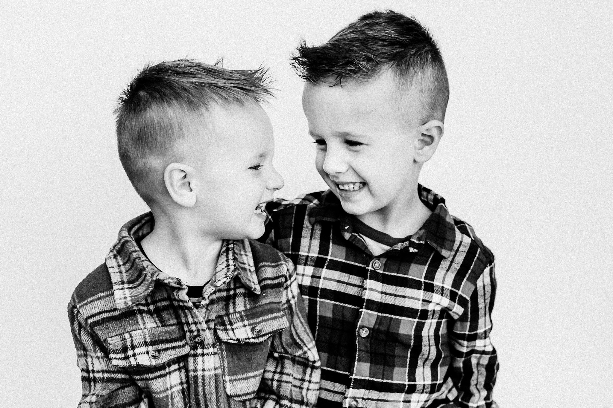 San Diego Kid photographer portrait on white background