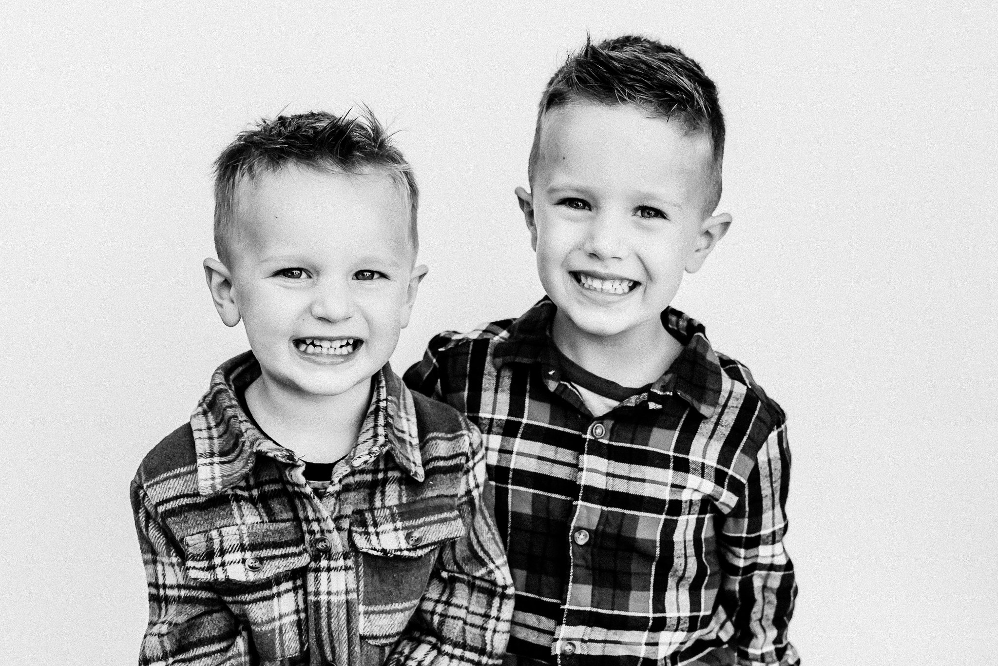 San Diego Kid photographer portrait on white background